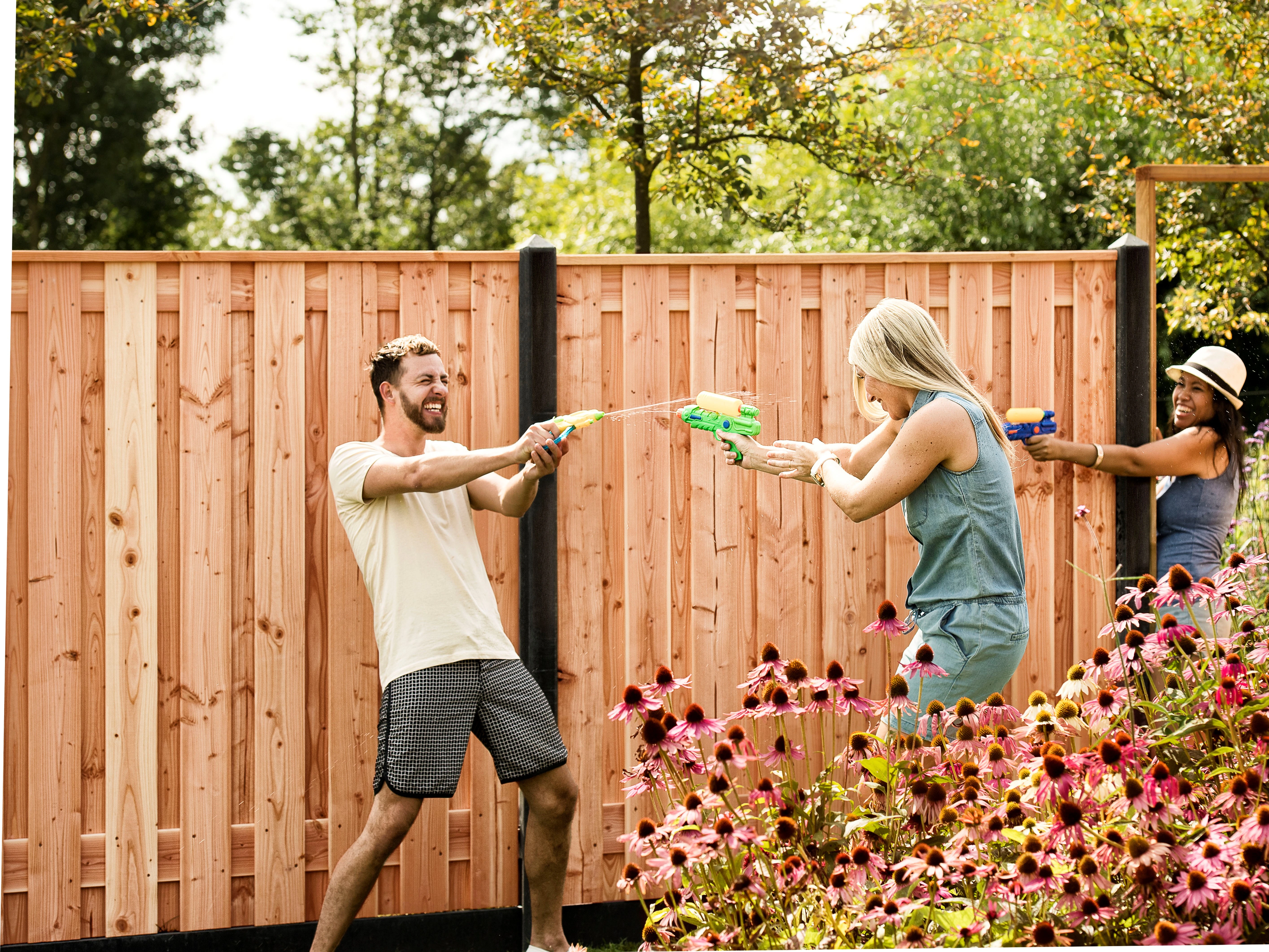 Douglas Schutting 21-planks Geschaafd 180 x 180 cm - Afbeelding 8